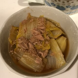 あと一品！白菜とツナの簡単煮